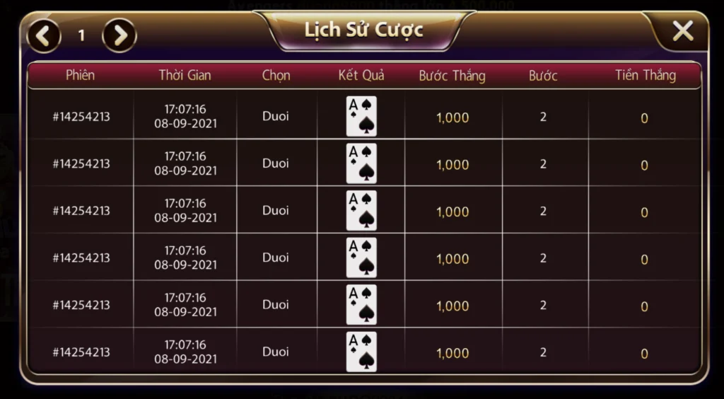 Luật cơ bản của Trên dưới ở nhà game Sunwin 